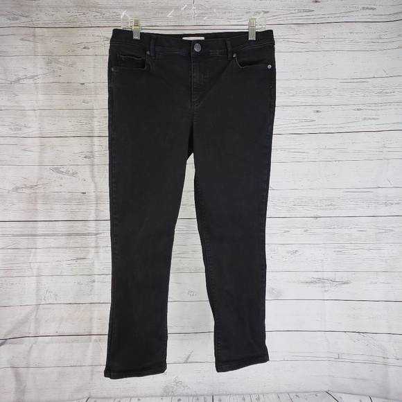 LOFT Denim - LOFT Modern Kick Crop Jeans Sz 10 Black LOFT Denim - LOFT Modern Kick Crop Jeans Sz 10 Black